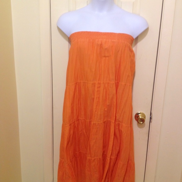 Cato Other - Cato Broomstick Crinkle Coverup/Sundress